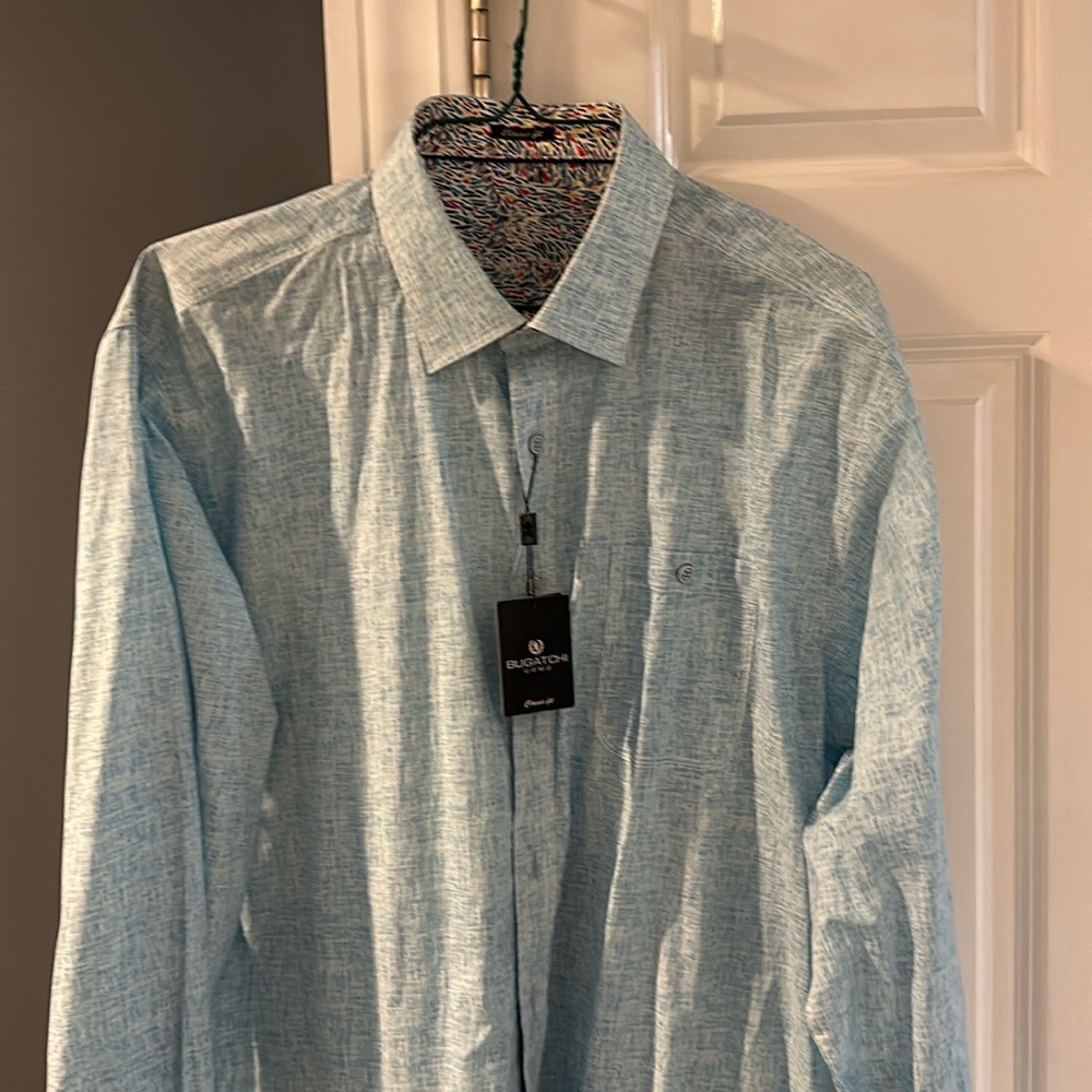 Bugatchi classic fit shirt xxl